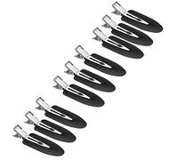 JeoPoom Fermagli Cappelli[9 Pezzi], Fermacapelli in Plastica per Capelli senza Piega per Acconciatura(Nero)