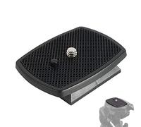 JeoPoom Piastra a Sgancio Rapido per Fotocamera, Plastica ABS Piastra a Sgancio Rapido per Treppiede con Piastra a Rilascio Rapida con Filettatura 1/4", per Fotocamera Digitale DSLR SLR