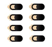 JeoPoom Webcam Cover[8 Pezzi], Thin Copri Webcam Slider Ultra Sottile Camera Cover per Laptop, iMac, MacBook PRO, Mac, Computer, Smartphone, Tablet, Protezione Efficace per la Vostra Privacy