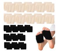 Jeorywoet Calzini a mezza punta aperta per donne, 20 coppie calze di sandalo di cotone traspirante, donne scivolano calzini per rivestimento, calzini da soli non slip per zoccoli (colore nero+pelle)