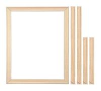 Jeorywoet Cornice in tela da 13, 8x17, 7 pollici Cornice in legno facile da montare per pittura su tela, dipinti ad olio, arti fai da te, per