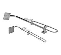 Jeorywoet Modello di Doccia con Scena in Miniatura per casa delle Bambole, Mini Doccia in Lega Forniture per Piccoli bagni Fai Finta di Giocare a Giocattoli