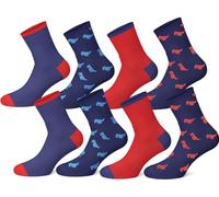 Jepa - Calzini Sportivi in Cotone - Calzini Uomo, Calze Donna, Calzettoni Bambino - Calze Corte o Lunghe, Calzettoni Tinta Unita a Righe e con Disegni - Pacchi Multipli da 8 Paia