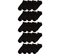 Jepa - Calzini Sportivi in Cotone - Calzini Uomo, Calze Donna, Calzettoni Bambino - Calze Corte o Lunghe, Calzettoni Tinta Unita a Righe e con Disegni - Pacchi Multipli da 20 Paia