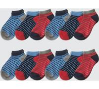 Jepa - Calzini Sportivi in Cotone - Calzini Uomo, Calze Donna, Calzettoni Bambino - Calze Corte o Lunghe, Calzettoni Tinta Unita a Righe e con Disegni - Pacchi Multipli da 12 Paia