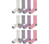 Jepa - Calzini Sportivi in Cotone - Calzini Uomo, Calze Donna, Calzettoni Bambino - Calze Corte o Lunghe, Calzettoni Tinta Unita a Righe e con Disegni - Pacchi Multipli da 12 Paia