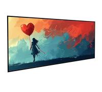 JEPGFOU Arte Figurativa Diamond Painting Kit Completo Palloncino Pittura Diamante 5D Rotondo Completo per Adulti, Pittura Diamante Strass Ricamo a Punto Croce Painting per Regalo 60 x 120cm PJY9 L-T
