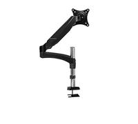 JEQGDLUI Alluminio 27 pollici 2-7 kg 360 Ruota Morsetto Air Press Gas Puntone Tv Lcd Montaggio Da Tavolo Monitor Molla A Gas Schermo Desktop staffa di supporto(Black grommet)
