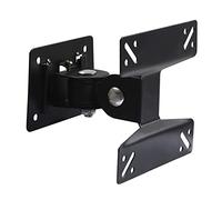 JEQGDLUI F01 Full Motion 14-24 pollici 180 gradi girevole inclinazione TV montaggio a parete staffa porta monitor LCD LED