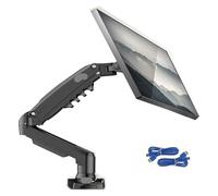 JEQGDLUI Molla a gas F80 Supporto for monitor LCD da 17-30 pollici LED da tavolo Supporto for braccio ergonomico Ammortizzatore a gas Flexi Mount Carico 2~9 kg(With 2xUSB3.0)