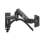 JEQGDLUI Molla a gas in alluminio F150 2-10kg 3-12kg 17quot; -35quot; Staffa for montaggio a parete for monitor LCD Buon supporto da parete for TV 75x75 100x100(3-12KG BLACK)