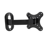 JEQGDLUI Staffa for montaggio a parete TV da 10 kg Supporto for telaio TV a schermo piatto Inclinazione di 15 gradi con gradiente for monitor LCD LED da 14-26 pollici Piatto piatto(3pcs)