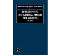 Jere E. Brophy Subject-specific instructional methods and act (Copertina rigida)