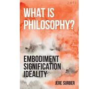 Jere Surber What Is Philosophy? (Tascabile) Anamnesis