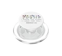 Jeremiah 29:11 For I Know the Plans I Have For You Bible PopSockets PopGrip per MagSafe
