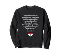 Jeremiah 29:11 Hungarian Magyar Bible Verse Christian Felpa