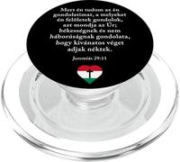 Jeremiah 29:11 Hungarian Magyar Bible Verse Christian PopSockets PopGrip per MagSafe