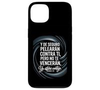 Jeremías 1:19 Spagnolo - "No Te Vencerán, Yo Estaré Contigo" Custodia per iPhone 13