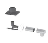 JEREMIAS BOXTWPL09060/100 Set di condotti 060/100 con estremità PP