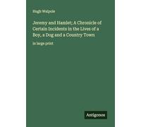 Jeremy and Hamlet; A Chronicle of Certain Incidents in the Lives of a Boy, a Dog and a Country Town: in large print