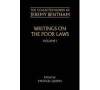 Jeremy Bentham Writings on the Poor Laws (Copertina rigida)