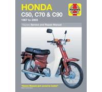 Jeremy Churchill Honda C50, C70 & C90 (67 - 03) Haynes Repair Manual (Tascabile)