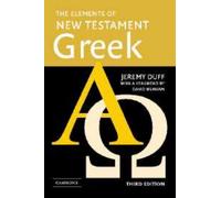 Jeremy Duff The Elements of New Testament Greek (Copertina rigida)