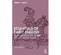 Jeremy J. Smith Essentials of Early English (Tascabile)
