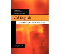 Jeremy J. Smith Old English (Tascabile)