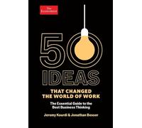 Jeremy Kourdi Jonathan Be 50 Ideas That Changed the World of (Copertina rigida)