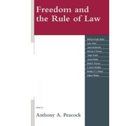 Jeremy Rabkin Freedom and the Rule of Law (Copertina rigida)