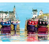 Jeremy Thompson Stampa su Tela High And Dry, in Cotone, Multicolore, 3,20 x 40,00 x 50,00 cm