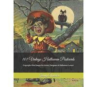 Jeremy Warlen 101 Vintage Halloween Postcards (Tascabile)