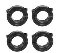 Jeremywell Set di 4 manicotti in ossido nero con foro da 2,5 cm