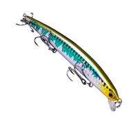 Jerk Baits - Esca artificiale realistica in legno duro resistente agli urti, per barriere esterne, tombe, fiumi, laghi, serbatoi, mare