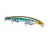 Jerk Baits, esca realistica in legno duro resistente agli urti, esca galleggiante per acqua salata, fiumi, laghi, barriere di valle, mare