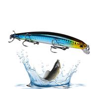 Jerk esca, esca da pesca al Bar - Lyer Nuoto robotico 3D,Attaccante di pesca in Acqua salata, Strumenti di Pesce serbatoio, attrezzature all'aperto per la Trota Bass acqua salata