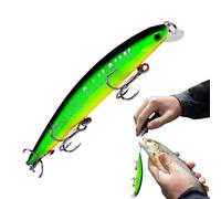 Jerkbaits per la pesca al bar, le esche per bassi | Esca per il fascino del naufragio | Crankbaits da pesca di basso, strumenti di pesce serbatoio innovativo per fiumi, laghi,