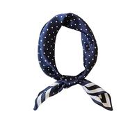 JERLA Sciarpa quadrata in pura seta di gelso al 100%, per capelli, 68 x 68 cm, per donne e uomini, in seta naturale, 26.7”X26.7”