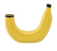 Jerliflyer Banana Shaped Resin Vase, Modern Decorative Ornament for Home, Bedroom, Office Desk, and Farmhouse Room Decor, Stylish and Unique Decoration