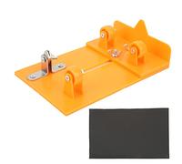 Jerliflyer Glass Bottle Cutter, Thickened High Strength PC Board Carbide Cut Head Bottle Cutter DIY Wine Cutting Tool (Yellow)