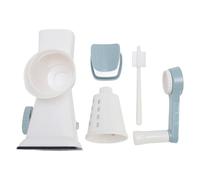 Jerliflyer Ice Shaver and Snow Cone Machine, Premium Portable Crusher for Homemade Shaved Ice, Snow Cones, Slushies, Cocktails More with Stainless Steel Blades, Easy to Clean