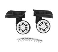 Jerliflyer Luggage Suitcase Wheels Replacement Luggage Wheels Replacement 1 Pair Universal Trunk Caster Spare Parts for Trolley & Travel Bags