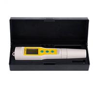 Jerliflyer Pratico Misuratore PH, Misuratore Digitale LCD PH Accurato Acquario Piscina qualità dell'Acqua Tester per Vino Analizzatore a Penna Design 2 in 1 Portatile