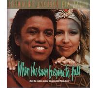 Jermaine Jackson - When the rain begins to fall (Ext., 6:07min., 1984, & Pia Zadora) / Vinyl Maxi Single [Vinyl 12'']
