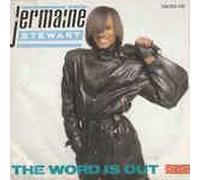 JERMAINE STEWART - the word is out 45 rpm single