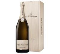 Jeroboam 3 Litri Champagne Collection 244 Louis Roederer, Pinot Nero, Chardonnay e Meunier, 12,5% Vol, Cassa in Legno