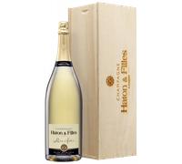 Jéroboam - Champagne Haton & Filles - Cuvée Rene Haton - Blanc de Blancs 1er Cru - Cassa Di Legno Champagne Premier Cru