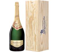 Jéroboam - Champagne Vranken Demoiselle EO - Brut Tête de Cuvée - Cassa Di Legno Champagne
