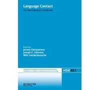 Jeroen Darquennes Language Contact. Volume 1 (Copertina rigida)